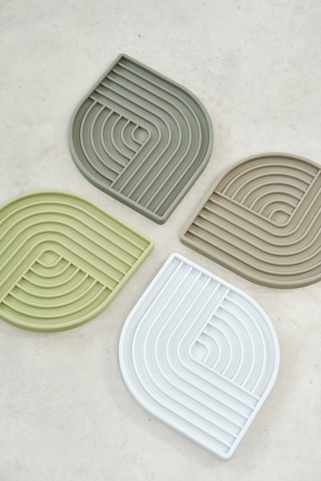 3er-Set Scodella Katzennapf mit Schleckmatte und Napfmatte