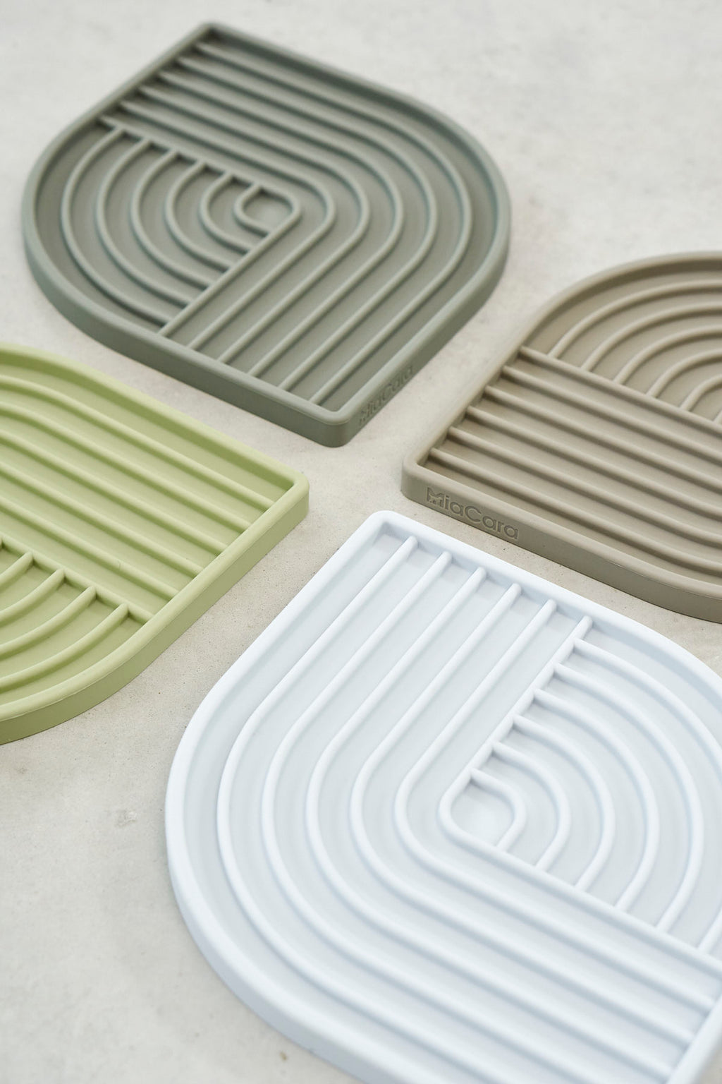 3er-Set Scodella Katzennapf mit Schleckmatte und Napfmatte