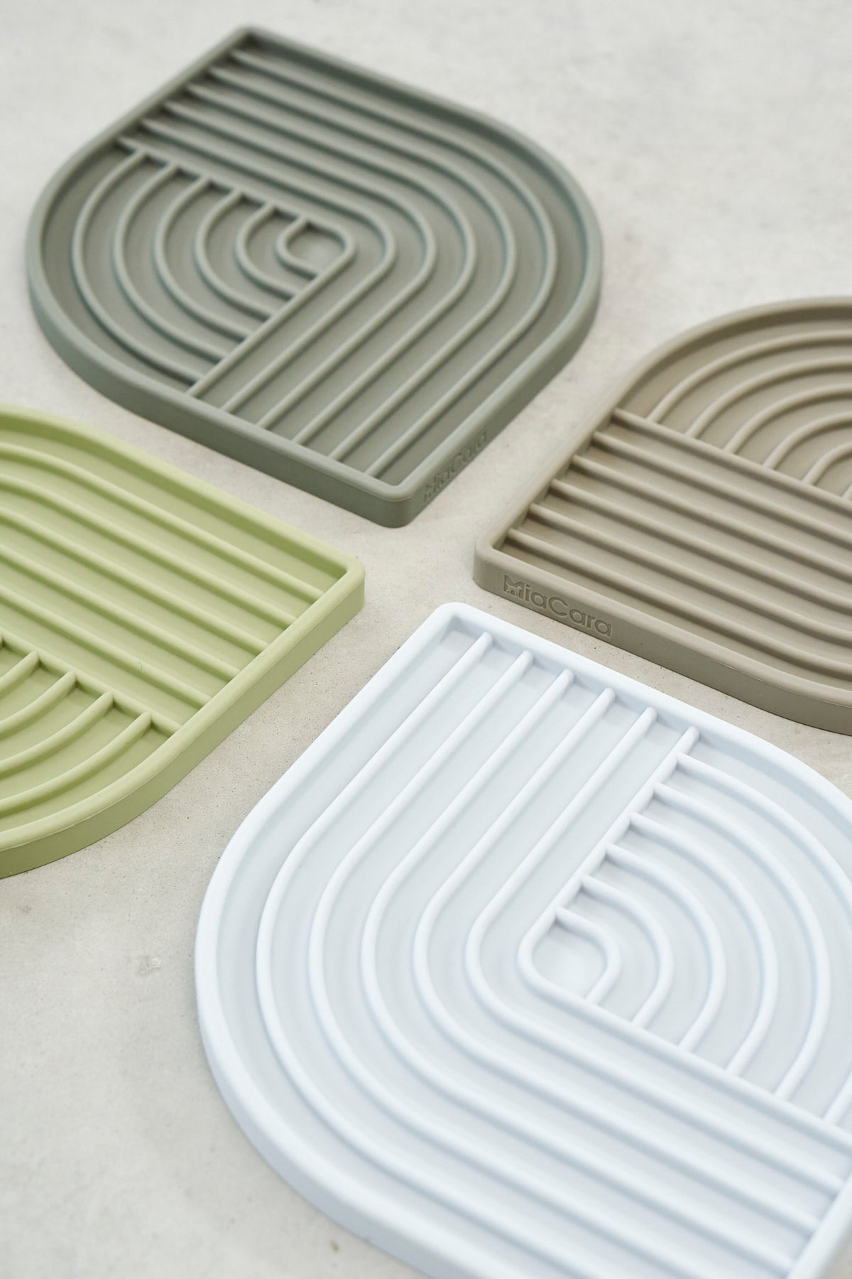 3er-Set Scodella Katzennapf mit Schleckmatte und Napfmatte