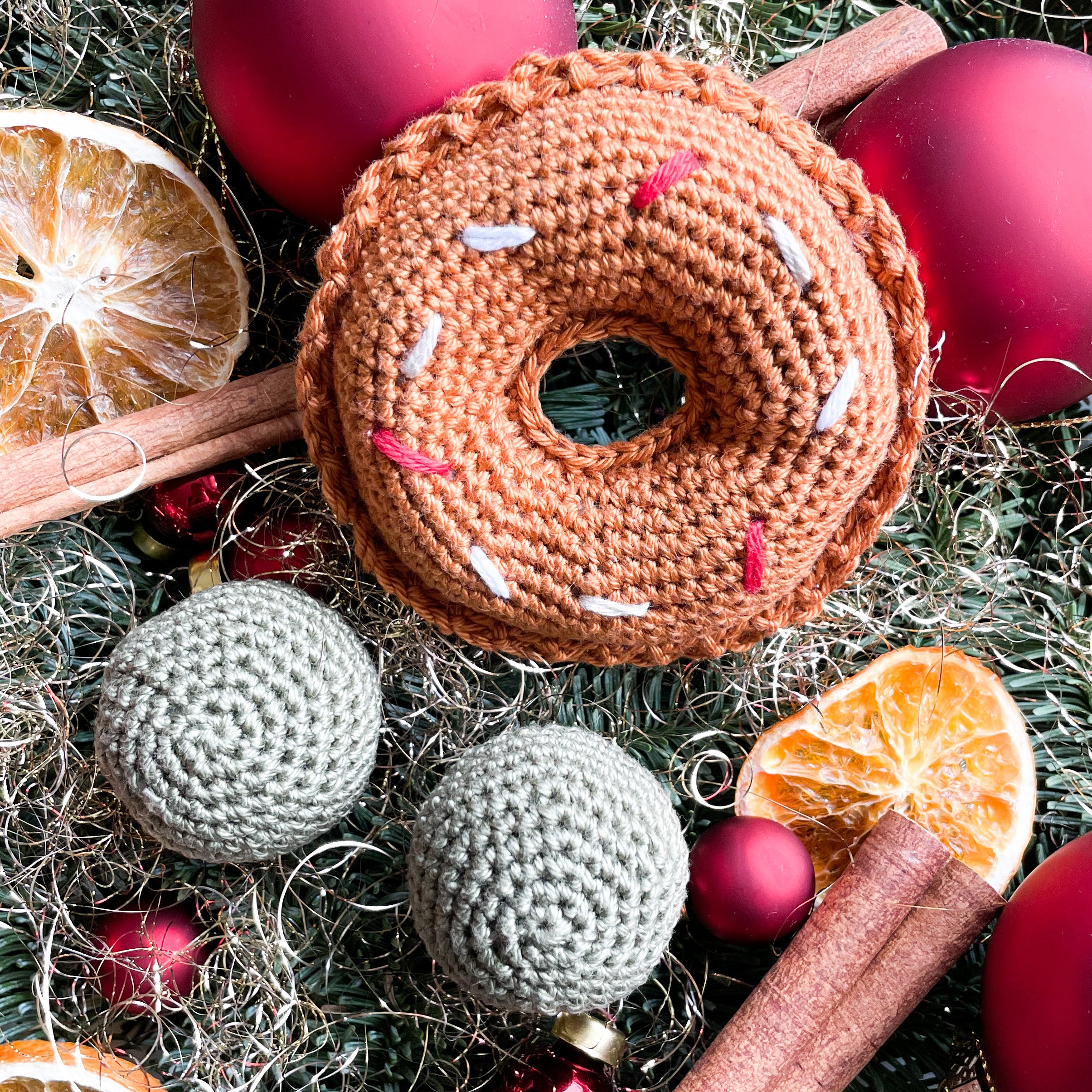 Weihnachtliche Katzenminze Spielzeuge