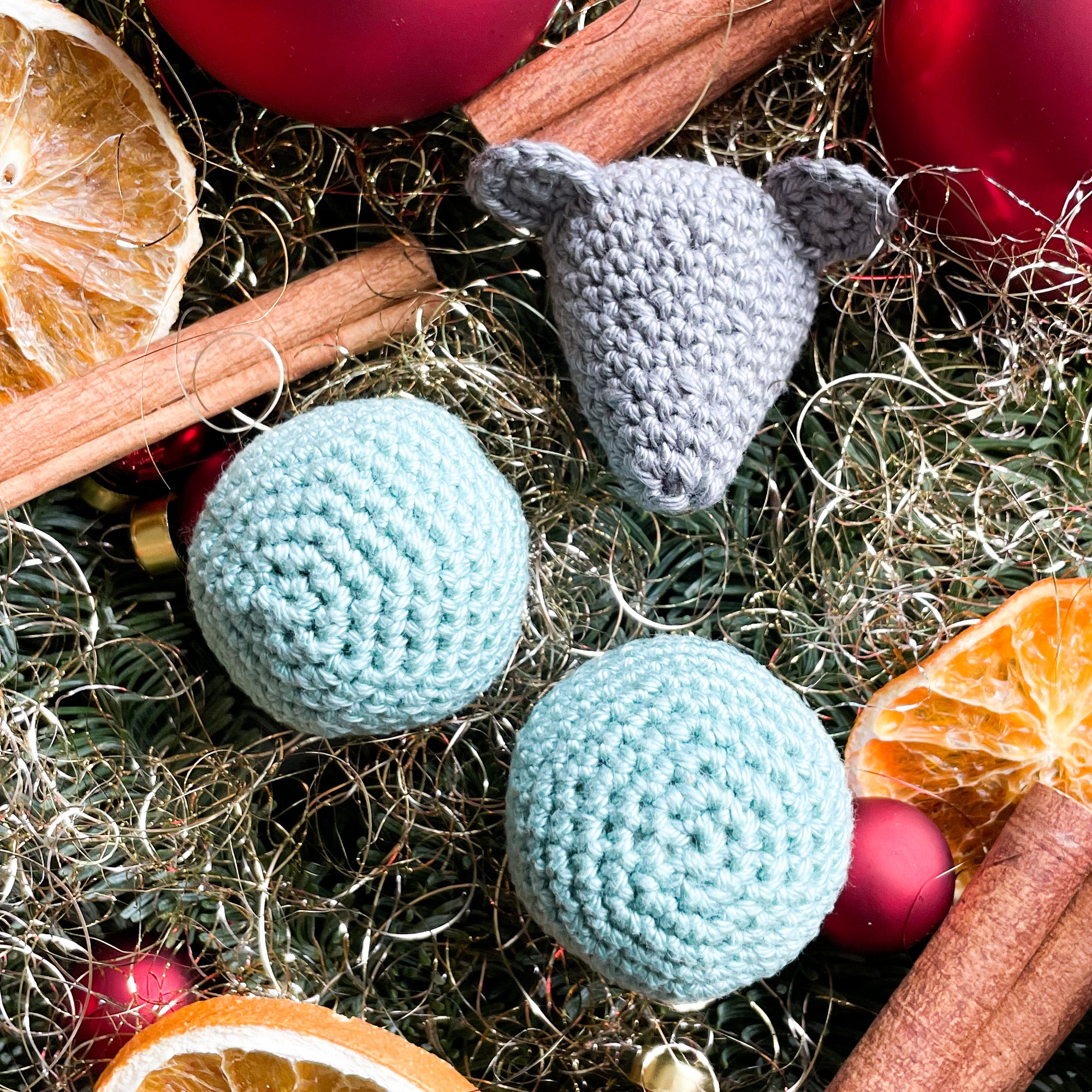 Weihnachtliche Katzenminze Spielzeuge